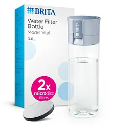 Фільтр-пляшка Brita Vital 600 мл блакитна (1052262)