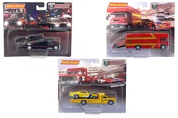Іграшковий автовоз з гоночною машинкою металевий 1:64 Road Diary 689-11S, 3 види, на блістері р.20, 2х16, 5х4см - мініатюра 2
