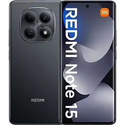 Смартфон Xiaomi Redmi Note 15 4G 8/256GB Midnight Black (Global) NFC (with charger)