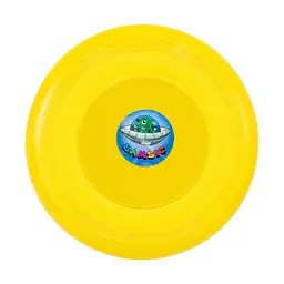 Дитяча іграшка Літаюча тарілка 034/1BMS(Yellow) діаметр 21 см