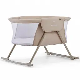 Дитяче ліжечко колиска KiderKraft Lovi Beige - мініатюра 5