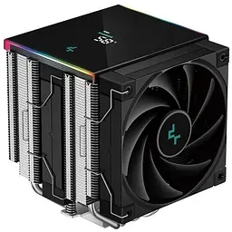 Кулер для процесора DeepCool AK620 DIGITAL SE чорний 2x120 мм LCD екран ARGB підсвічування для Intel 1851/1700/1200/115x AMD