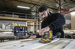 Акумуляторна вібраційна шліфмашина DeWalt без АКБ та ЗП DCW200NT - мініатюра 13