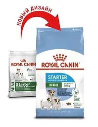 Сухий корм для цуценят до 2 місяців Royal Canin Mini Starter, 1 кг (2990010) - мініатюра 2
