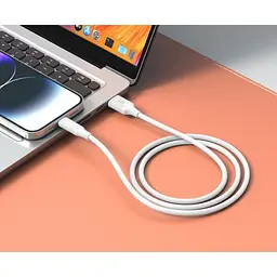 Кабель XO NB265 Minimalist Series Type-C Data Cable 1m Білий - мініатюра 5
