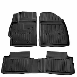 Автомобільні 3D килимки в салон для Toyota Auris (E150) 2007-2012 / Високий борт