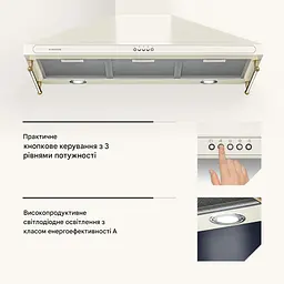 Витяжка кухонна Klarstein Victoria 90 (10036450) - мініатюра 2