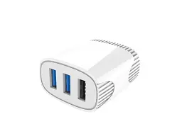 Мережевий зарядний пристрій Aspor A813 (3USB/3.4 A) White