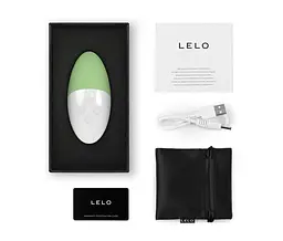 Музичний вібратор для клітора LELO SIRI 3 Green, вібрації в ритмі звуків без смартфона - мініатюра 3