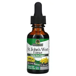 Звіробій St. John's Wort Extract 1,000 mg, 1 fl oz 30 ml Nature's Answer vit0005958