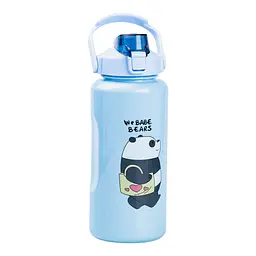 Набір пляшок для води We Bare Bears Tote Life Панда 300/700/2000 мл синій HPZSB120014BL - мініатюра 5