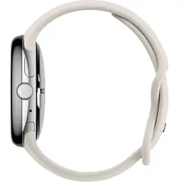 Smart Watch Google Pixel Watch 3 45mm Wi-Fi Polished Silver/Porcelain Band Global version - мініатюра 4