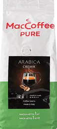 Кава зернова MacCoffee Arabica Crema Pure, натуральна, смажена, 1 кг (882592) - мініатюра 8
