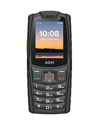 Кнопковий телефон AGM m6 4G LTE black ru keyboard - мініатюра 2