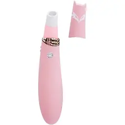 Вакуумний стимулятор з вібрацією CuteVibe Foxy Pink - мініатюра 2