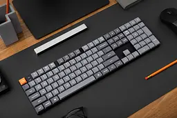 Клавіатура бездротова Keychron K5 Max, Gateron MX 2.0 Brown, Hot-Swap, RGB UA Black (K5M-H3-UA) - мініатюра 5