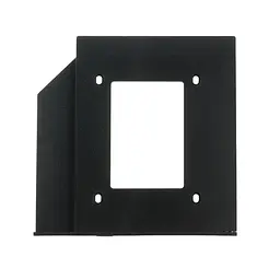 Кишеня для 2.5 SATA HDD SSD h=12.7mm устанавливается замість SATA-привода ноутбука Second HDD Caddy Optibay матовий - мініатюра 2