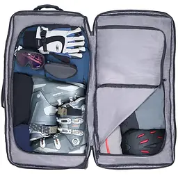 Сумка на колесах Lifeventure Expedition Clamshell Duffle 110 L Чорний - мініатюра 4