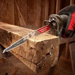 Полотно для шабельних пил AX CARBIDE MILWAUKEE, 150х5мм, (деревина з цвяхами) - мініатюра 3