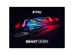 Модуль пам'яті Kingston FURY 16 GB DDR5 5200 MHz Beast Black (KF552C40BB-16) - мініатюра 3