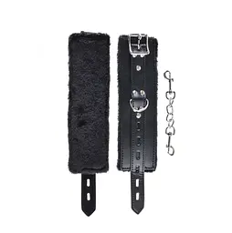 Наручники Pipedream Fetish Fantasy Series Cumfy Cuffs Limited Edition (чорний) - мініатюра 4