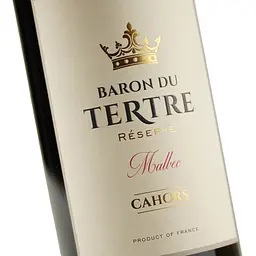 Вино Baron du Tertre 2019 AOP Cahors червоне сухе 13.5% 0.75 л - мініатюра 5