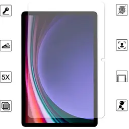 Захисне скло BeCover для Blackview Tab 90 10.92" [712824] [128042] - мініатюра 3