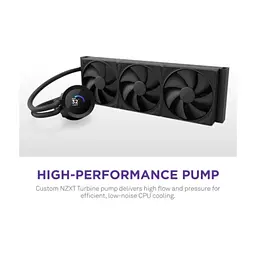Система рідинного охолодження NZXT Kraken Plus V2 360mm AIO liquid cooler w/Displ (RL-KN360-B2) - мініатюра 2