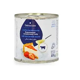 Молоко згущене Benestare Leche condensada original 8% без глютену 370 г