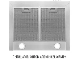 Витяжка Perfelli COSTA 6HM INOX - мініатюра 5