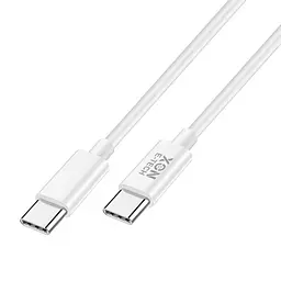 Кабель XON SmartCable Type-C - Type-C 60W 2м MaxCharge (SC102C6W2W 3685) Білий - мініатюра 2
