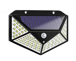 Ліхтар вуличний світильник на сонячній батареї із датчиком руху Solar Wall Lamp UKC SH-100