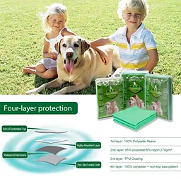 Багаторазові преміум пелюшки для собак MY TURF reusable and Washable pet mat 2 шт. 90х104 см - мініатюра 6