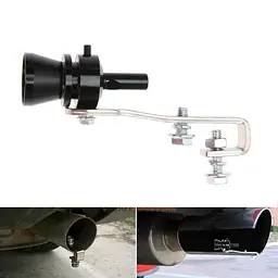 Насадка Глушника Свисток TURBO SOUND Size-M Чорна 1 шт - мініатюра 2