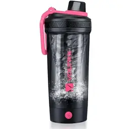 Шейкер спортивний електричний VOLTRX Gallium 600 мл Tritan Pink (Gallium_Pink)