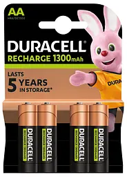 Акумулятори Duracell Rechargeable AA 1300 mAh, 4 шт. (6832572) - мініатюра 7