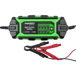 Зарядний пристрій для автомобільного акумулятора WINSO PRO 8LEDs 4A, 6V/12V, 4-120Ah (139310) - мініатюра 2