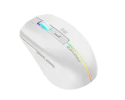 Миша бездротова Promate Kitt RGB White