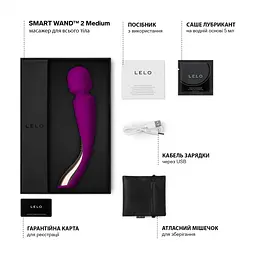 Вібратор Lelo Smart Wand 2 Medium -мікрофон - мініатюра 6