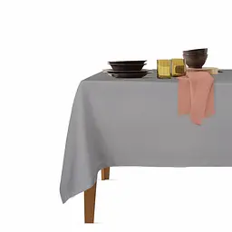 Набір скатертина з серветками DARK GREY & COPPER COSAS (4822052073926)