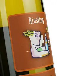 Вино Vins Zinck Sarl Riesling, біле, сухе, 0,75 л - мініатюра 5