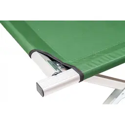 Розкладачка алюмінієва Lounger outdoor туристична, армійська green - мініатюра 5