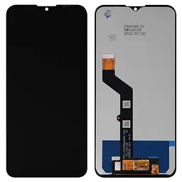 Дисплей для Motorola XT2083 Moto G9 Play, чорний, без рамки, High