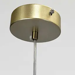 Люстра флористика модерн Art 8134/8AGD - мініатюра 2