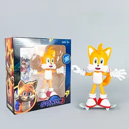Колекційна ігрова фігурка Тейлз (Tails) у коробці — Sonic The Hedgehog 3 - мініатюра 1