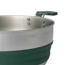 Каструля Sea To Summit Detour Stainless Steel Collapsible Pot 3 L Laurel Wreath Green (1033-STS ACK026021-402002) - мініатюра 7