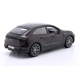 Масштабна модель автомобіля Bburago Автомодель - Porsche Macan 4 Electric чорний, 1:24 (18-21114) - мініатюра 3