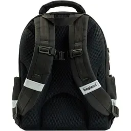Рюкзак шкільний Bagland Butterfly 21 л чорний 1145 (0056566) - мініатюра 3