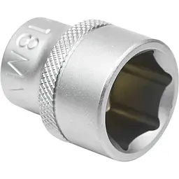Головка торцева Wurth шестигранна 3/8IN коротка SW18 Red Stripe (5763038018)