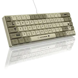 Клавіатура Ajazz AK680 Wired Red Switch RGB White Grey - мініатюра 2